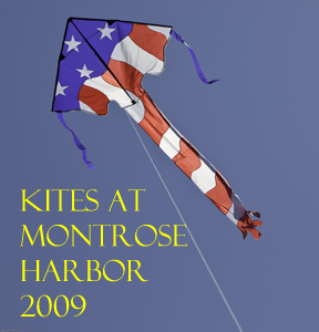 Kites at Montrose Harbor 2009 Photo Slide Show