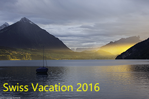 Swiss Vacation 2016 Photo Slide Show